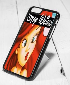 Disney Alice In Wonderland Stay Weird Protective iPhone 6 Case, iPhone 5s Case, iPhone 5c Case, Samsung S6 Case, and Samsung S5 Case