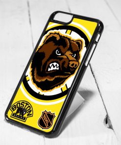 Boston Bruins NHL Team Protective iPhone 6 Case, iPhone 5s Case, iPhone 5c Case, Samsung S6 Case, and Samsung S5 Case