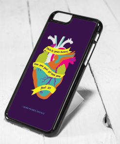 Bastille Heart Quote Protective iPhone 6 Case, iPhone 5s Case, iPhone 5c Case, Samsung S6 Case, and Samsung S5 Case