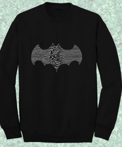 Batman Joy Division Waves Style Crewneck Sweatshirt
