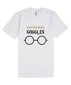 Butterbeer Goggles Harry Potter Glass Unisex Premium T shirt Size S,M,L,XL,2XL