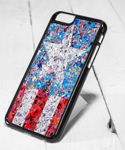 Captain America Poster Collage Protective iPhone 6 Case, iPhone 5s Case, iPhone 5c Case, Samsung S6 Case, and Samsung S5 Case