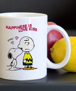Charlie Brown Snoopy Happines Love Funny Tea Coffee Ceramic Mug 11oz