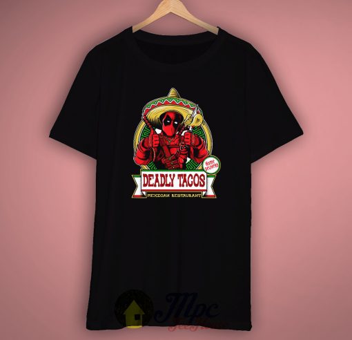Deadpool Tacos Unisex Premium T shirt Size S,M,L,XL,2XL