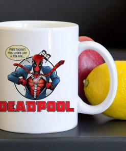 Funny Deadpool Job Tea Coffee Classic Ceramic Mug 11oz