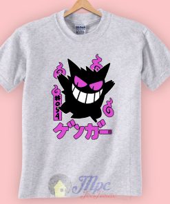 Gengar Kawai Pokemon Character Unisex Premium T shirt Size S,M,L,XL,2XL
