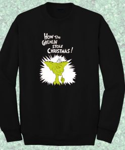 Gremlin The Grinch Style Crewneck Sweatshirt
