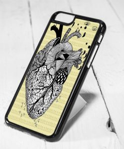 Heart Anatomy Protective iPhone 6 Case, iPhone 5s Case, iPhone 5c Case, Samsung S6 Case, and Samsung S5 Case