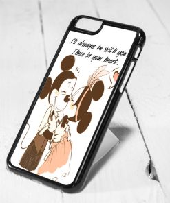 Mickey Minnie Mouse Love Quotes Protective iPhone 6 Case, iPhone 5s Case, iPhone 5c Case, Samsung S6 Case, and Samsung S5 Case