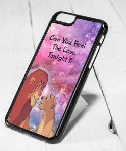 Nala and Lion King Love Quote Protective iPhone 6 Case, iPhone 5s Case, iPhone 5c Case, Samsung S6 Case, and Samsung S5 Case