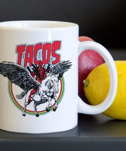 Taco Deadpool Unicorn Tea Coffee Classic Ceramic Mug 11oz