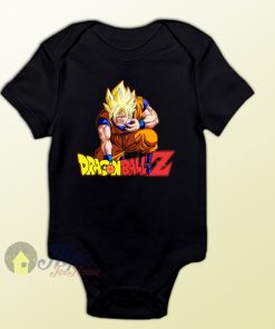 Dragon Ball Z Son Goku Super Saiyan Baby Onesie