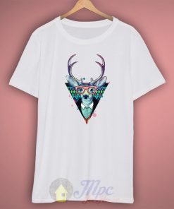 Hipster Deer T Shirt