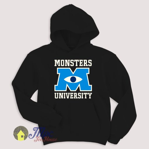 Monster University Emblem Hoodie Size S-XXL