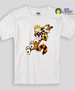 Calvin and Hobbes Shocking Kids T Shirts And Youth