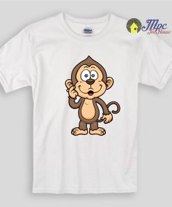 Cute Monkey Kids T Shirts and Youth