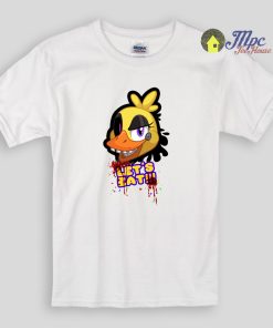 Chica Five Nights at Freddy's let's eat Kids T Shirts