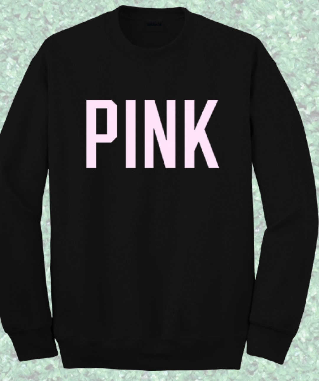 Pink Crewneck Sweatshirt Mpcteehouse 80s Tees 8724