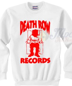 Death Row Vintage Hip Hop Records Sweater