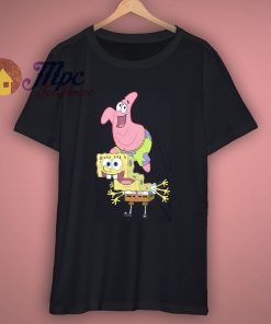 Rare Vintage T Shirt Bob SpongeBob and Patrick Star