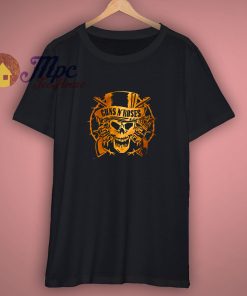 Guns N Roses Bronze Logo T Shirt