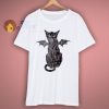Cat Creepy Halloween T Shirt