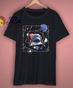 Geometric Astronaut Unisex T Shirt
