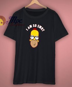 I Am So Smart Simpsons T Shirt