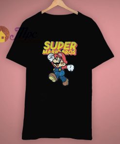 Retro Classic Nintendo Super Mario Bros T Shirt