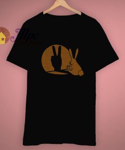 Bunny Rabbit Shadow Puppet Funny T Shirt