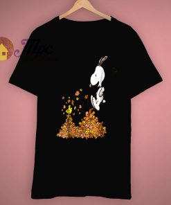 Snoopy Charlie Brown Peanuts Thanksgiving T Shirt