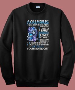 10 Things Aquarius 80s Sweatshirt