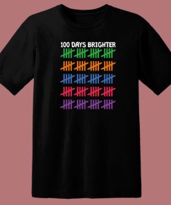 100 Days Brighter 80s T Shirt