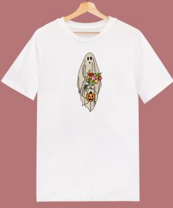 Halloween Ghost 80s T Shirt
