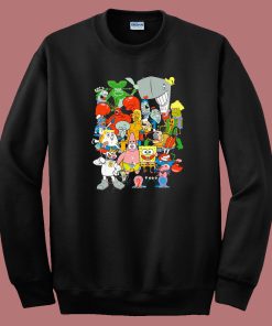 Rugrats SpongeBob Squarepants 80s Sweatshirt