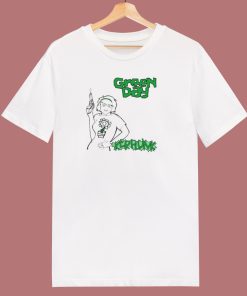 Green Day Kerplunk 80s T Shirt Style