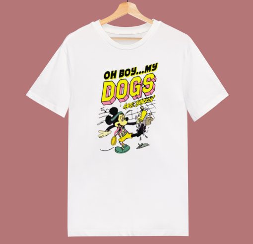 My Dogs Are Barking Disney T Shirt Style