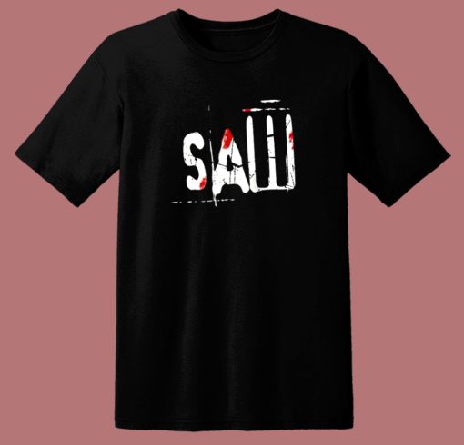 SAW Horror Logo T Shirt Style
