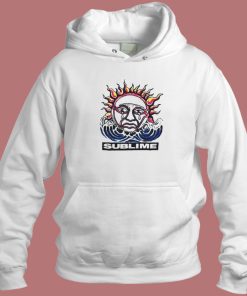 Vintage Sublime Crying Sun On Hoodie Style