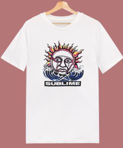 Vintage Sublime Crying Sun On T Shirt Style